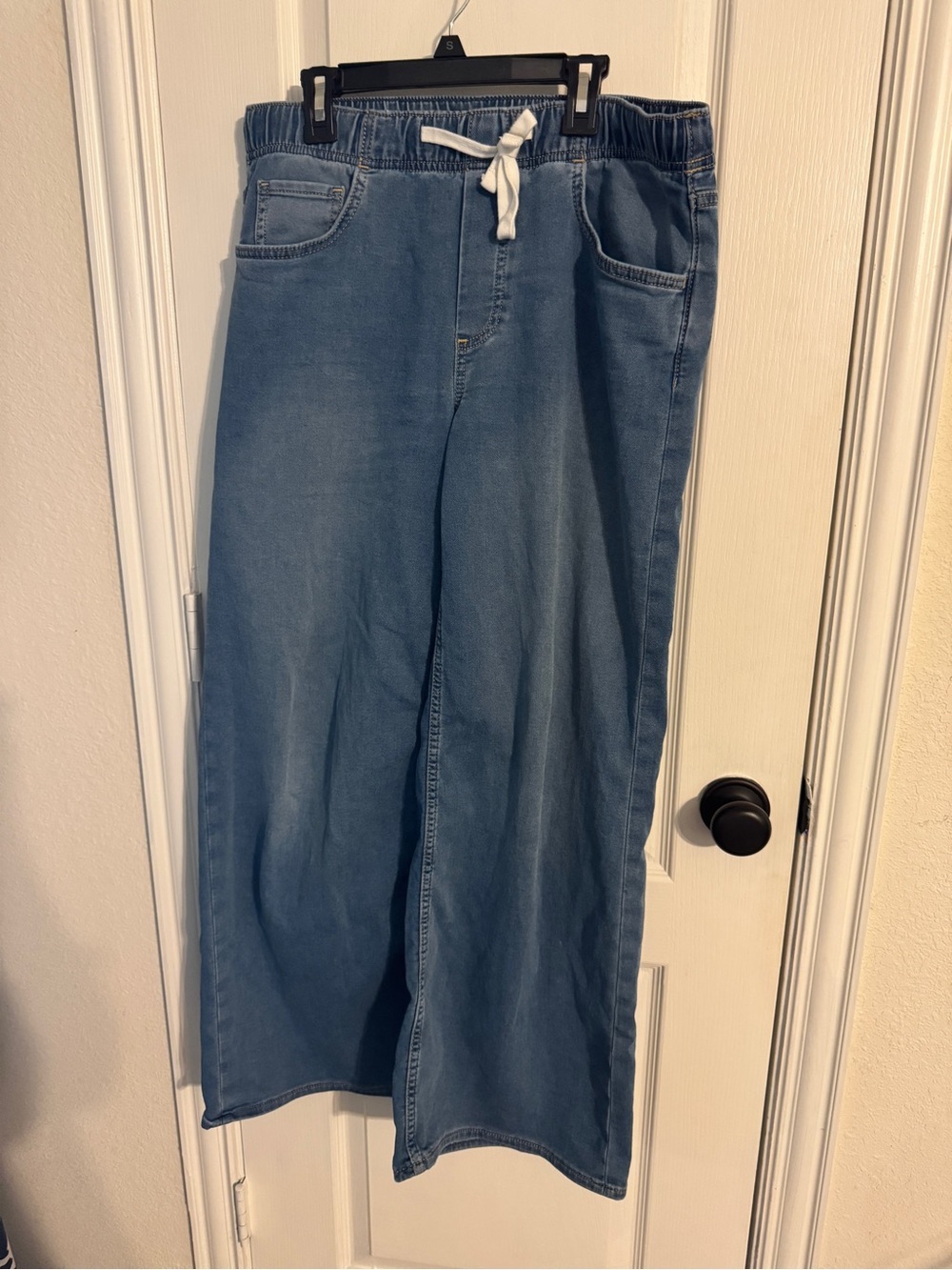 GAP Light Blue Wide-Leg Drawstring Women’s Jeans Sz S